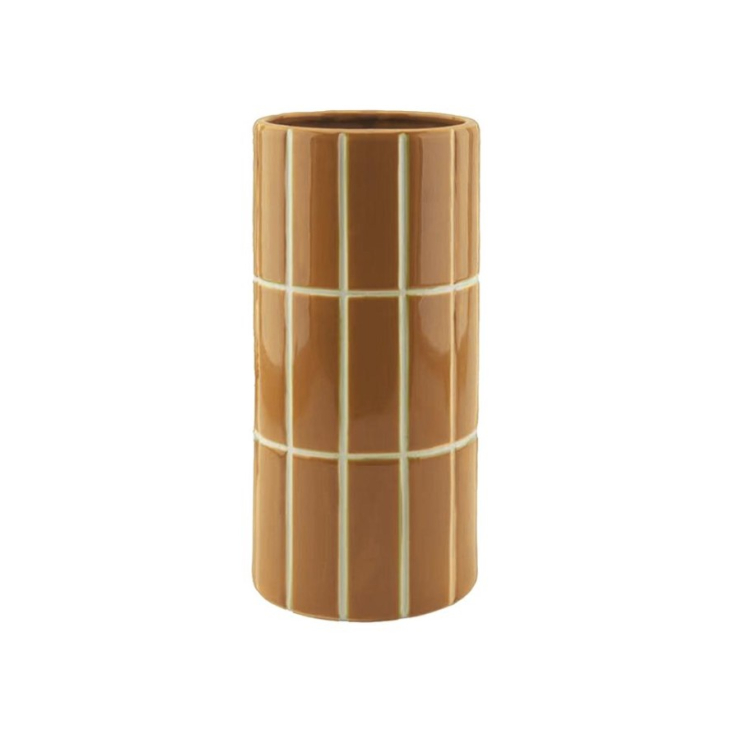 Vase Carrelage - ocre - 017164