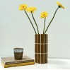 Vase Carrelage - ocre - 017164