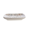 Soap Dish - romantic - feuillage orange - POR690