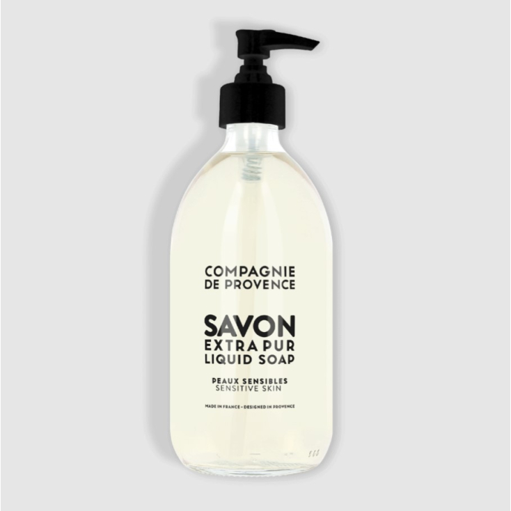 Savon liquide de Marseille apaisant - 500 ml - Peaux sensibles