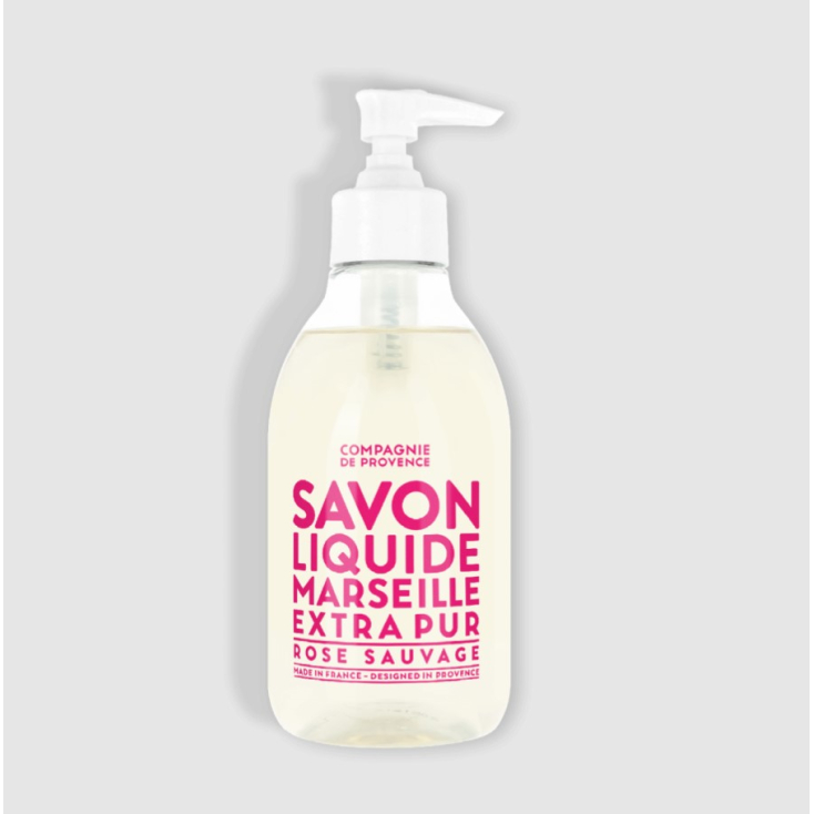 Savon Liquide de Marseille - Rose Sauvage - 300ml