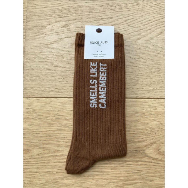 Chaussettes - Smells Like Camembert - Marron - 40/45