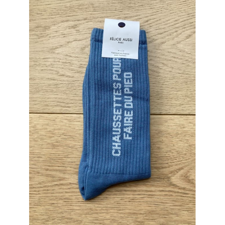 Chaussettes - Pour faire du pied - Cobalt 36/40