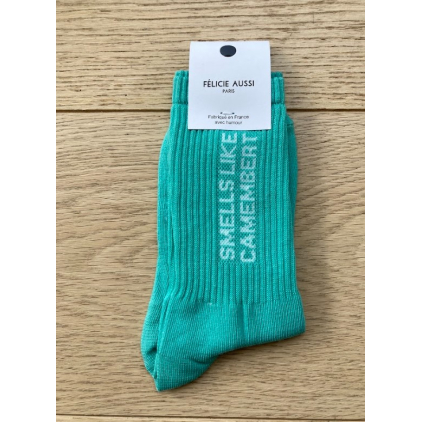 Chaussettes - Smells Like Camembert - cyan - 36/40