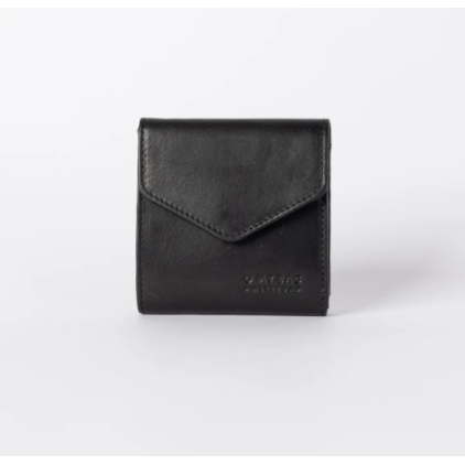 Georgies Wallet Black Stromboli Leather