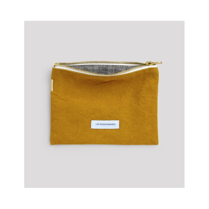 Petite pochette - jaune safran