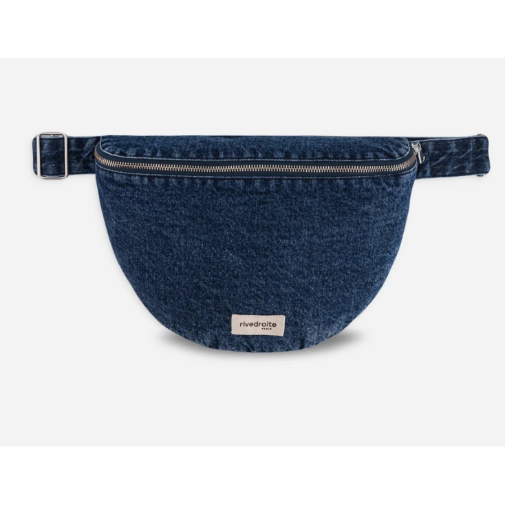 Custine XL - Le sac Banane XL - Aged Denim - Automne 2024