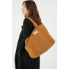 Célestins - The 24h bag en coton recyclé - Brown Leaf - Automne 2024