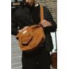 Sauval - Le city bag en coton recyclé - Brown Leaf - Automne 2024