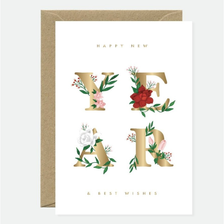 Carte A6 avec enveloppe - NY Flowers