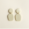 Boucles d'oreilles - Nina - Ivory