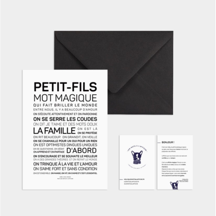 Carte - Petit-fils