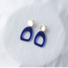 Boucles d'oreilles - allure - 05 - bleu roi