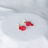 Boucles d'oreilles - allure - 08 - rose