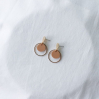 Boucles d'oreilles - allure - 10 - nude