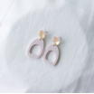 Boucles d'oreilles - glance - 02 - rose