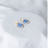 Boucles d'oreilles - glance - 12 - bleu