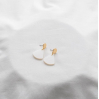 Boucles d'oreilles - glow - 01 - blanc