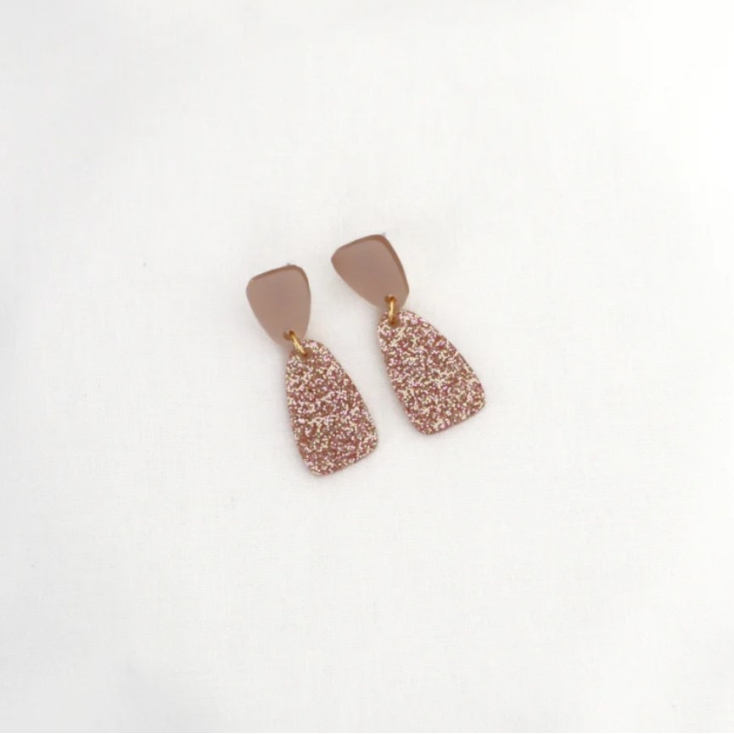 Boucles d'oreilles - sparkle - 04 - copper