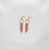 Boucles d'oreilles - sparkle - 01 - copper