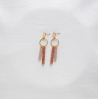 Boucles d'oreilles - sparkle - 01 - copper