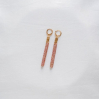 Boucles d'oreilles - sparkle - 09 - copper