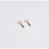 Boucles d'oreilles - petite - 02 - sea green