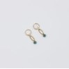 Boucles d'oreilles - petite - 03 - sea green