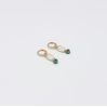 Boucles d'oreilles - petite - 03 - sea green