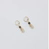 Boucles d'oreilles - petite - 01 - beige