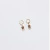 Boucles d'oreilles - petite - 04 - beige