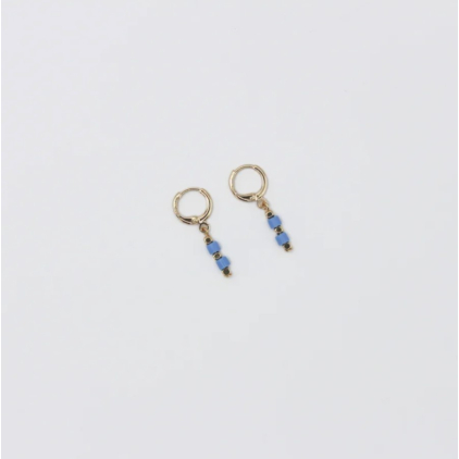 Boucles d'oreilles - petite - 02 - blue