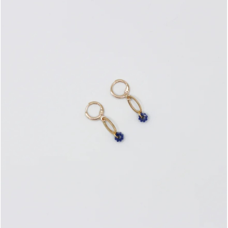 Boucles d'oreilles - petite - 03 - blue