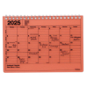 Notebook calendar 2025 S - Red