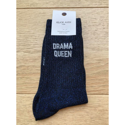 Chaussettes - Drama queen - paillettes galaxie - 36/40