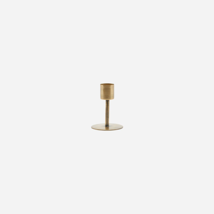 Bougeoir - Anit - Antique Brass - Petit