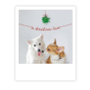 Carte postale a christmas kiss XM0137EN