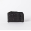 Lola Coin Purse - Croco Black