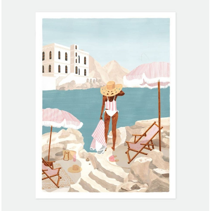 Affiche décorative - Large - Italy - 50x70 cm