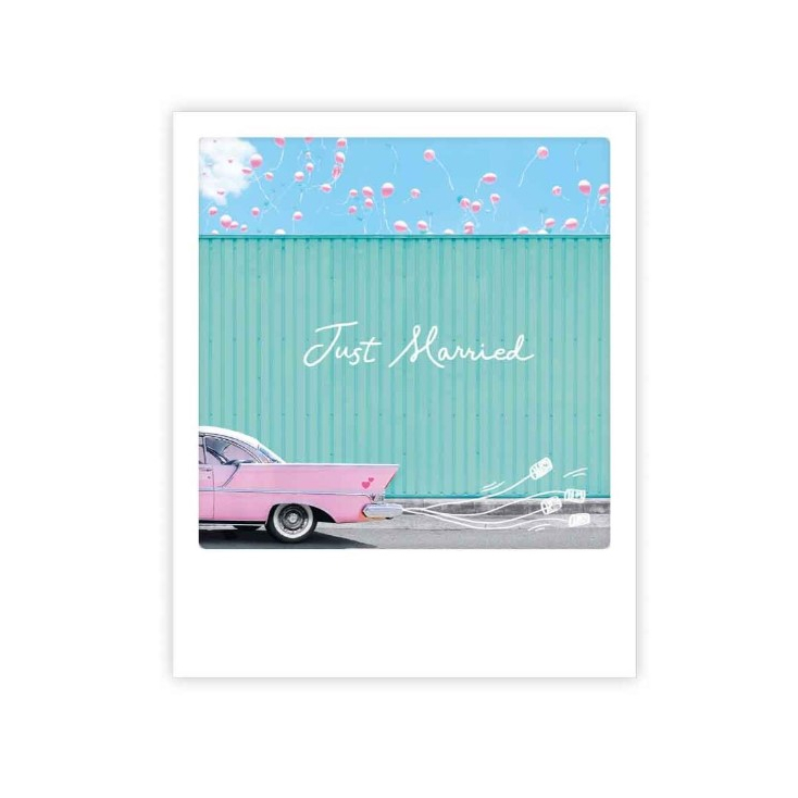 Carte postale - Just married car - ZG1274EN