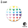 Petit magnet - Rainbow Hearts - MSP0248