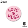 Petit magnet - Love & hugs - MSQ0380EN