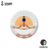 Petit magnet - Yoga girl sun - MS0631