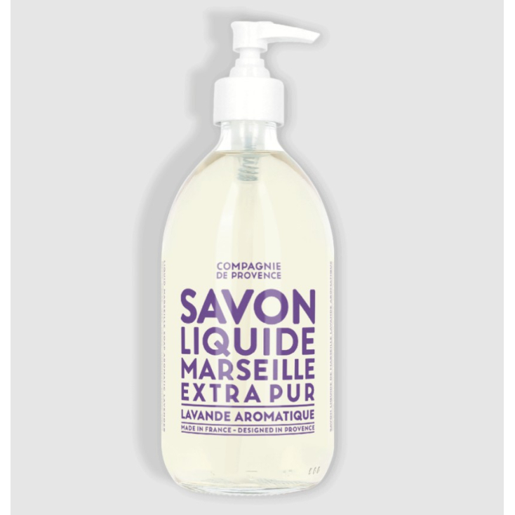 savon liquide Extra Pur 500 ml verre verveine