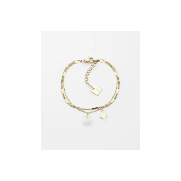 Bracelet Manureva - Agathe Blanche