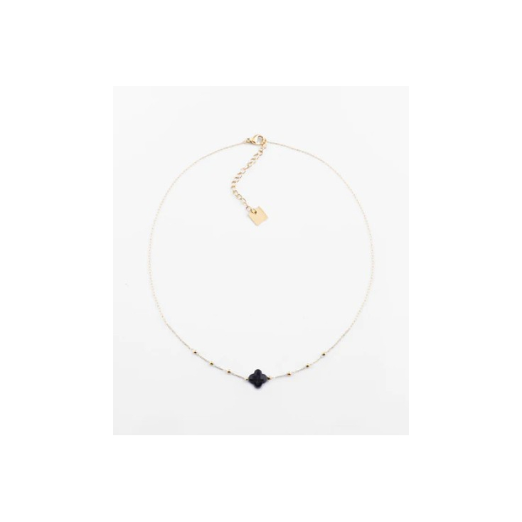 Collier Velasquez - onyx noir