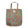 Tote bag en coton - imprimé fleuri N°67