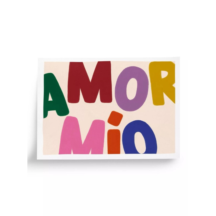 Affiche - A4 - Amor  Mio