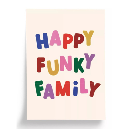 Affiche - 30x40cm - Happy Family