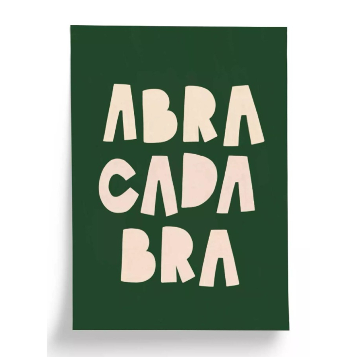 Affiche - 30x40cm - Abracadabra